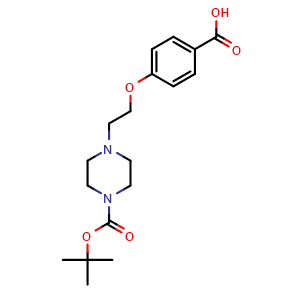 1-Boc-4-[2-(4-carboxyphenoxy)ethyl]piperazine