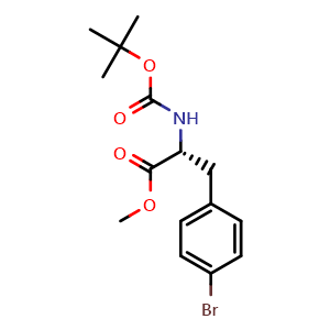 Boc-4-bromo-D-phenylalanine methyl ester