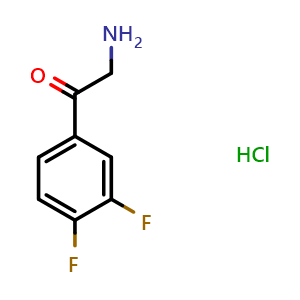 2-Amino-1-(3,4-difluorophenyl)-ethanone hydrochloride