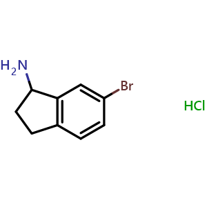 6-Bromo-2,3-dihydro-1H-inden-1-amine hydrochloride