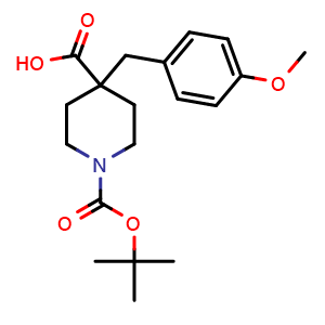 1-Boc-4-(4-methoxybenzyl)-4-carboxypiperidine