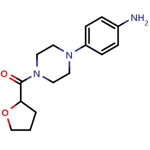 4-(4-Tetrahydro-2-furanoyl-1-piperazinyl)aniline