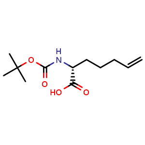 (R)-2-(Boc-amino)-6-heptenoic acid
