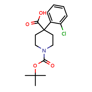 1-Boc-4-(2-chlorophenyl)-4-carboxypiperidine