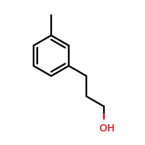 Chemical structure of 3-Methylbenzenepropanol , CAS 111171-94-9, AChemBlock P42630