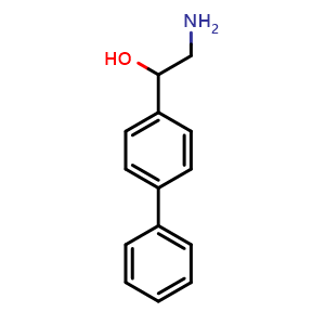 Chemical structure of a-(Aminomethyl)-biphenyl-4-methanol , CAS 110826-96-5, AChemBlock P42643