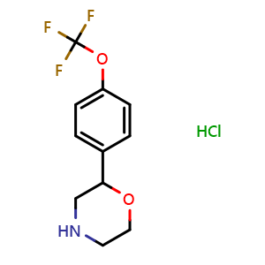 2-[4-(Trifluoromethoxy)phenyl]morpholine hydrochloride