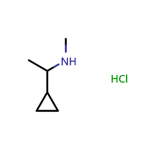 1-Cyclopropyl-N-methylethanamine hydrochloride