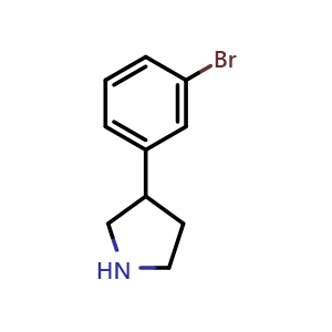 3-(3-Bromophenyl)pyrrolidine