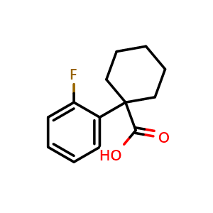 1-(2-Fluorophenyl)cyclohexanecarboxylic acid