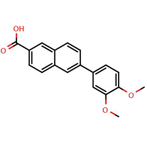 6-(3,4-Dimethoxyphenyl)-2-naphthalenecarboxylic acid