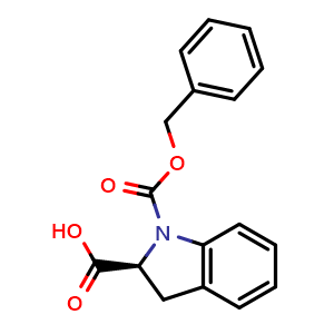 N-Cbz-(S)-indoline-2-carboxylic acid