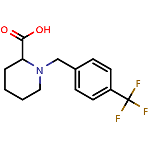 1-(4-Trifluoromethylbenzyl)-2-carboxypiperidine