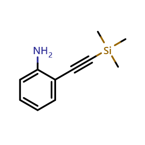 2-[2-(Trimethylsilyl)ethynyl]benzenamine