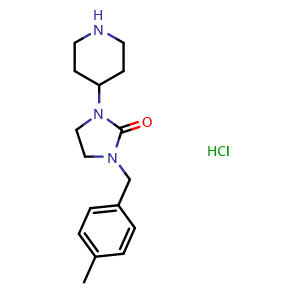 1-(4-Methylbenzyl)-3-piperidin-4-ylimidazolidin-2-one hydrochloride
