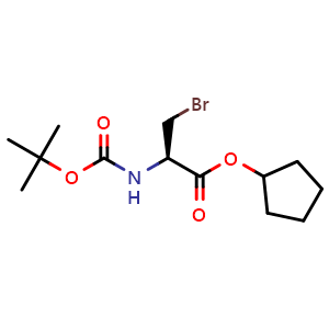 3-Bromo-N-Boc-L-alanine cyclopentyl ester