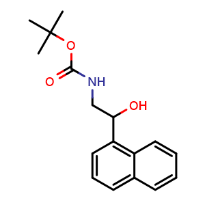 N-Boc-2-hydroxy-2-(1-naphthalenyl)ethylamine