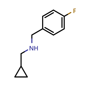 N-(Cyclopropylmethyl)-4-fluoro-benzylamine