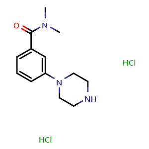 N,N-Dimethyl-3-(1-piperazinyl)benzamide dihydrochloride