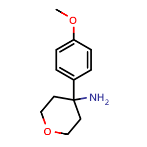 4-(4-Methoxyphenyl)tetrahydro-2H-pyran-4-amine