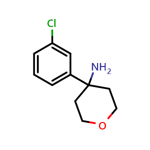4-(3-Chlorophenyl)tetrahydro-2H-pyran-4-amine