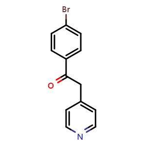 1-(4-Bromophenyl)-2-(4-pyridinyl)-ethanone