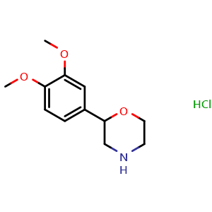 2-(3,4-Dimethoxyphenyl)-morpholine hydrochloride
