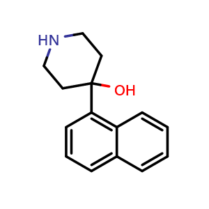 4-Hydroxy-4-(1-naphthyl)piperidine