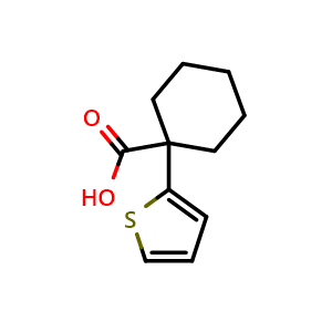 1-(Thiophen-2-yl)cyclohexanecarboxylic acid