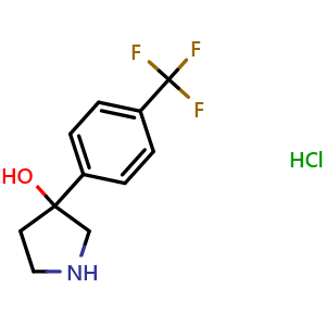 3-[4-(Trifluoromethyl)phenyl]-3-pyrrolidinol hydrochloride