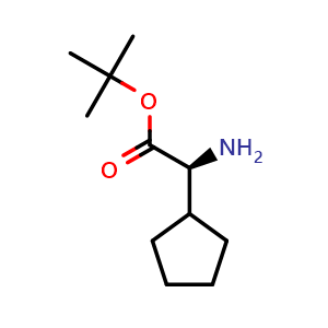 (S)-tert-Butyl 2-amino-2-cyclopentylacetate