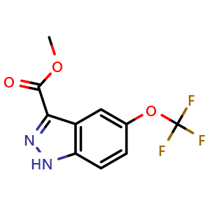 methyl 5-(trifluoromethoxy)-1H-indazole-3-carboxylate