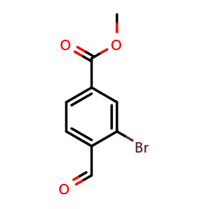 methyl 3-bromo-4-formylbenzoate