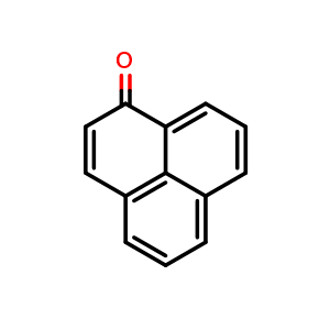 Chemical structure of 1H-phenalen-1-one , CAS 548-39-0, AChemBlock P43247