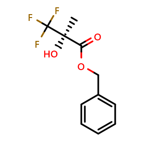 (R)-benzyl 2-(trifluoromethyl)-2-hydroxypropanoate