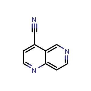 1,6-naphthyridine-4-carbonitrile