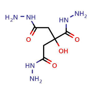 2-hydroxypropane-1,2,3-tricarbohydrazide