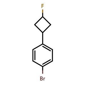 1-Bromo-4-(3-fluorocyclobutyl)benzene