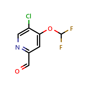5-chloro-4-(difluoromethoxy)picolinaldehyde
