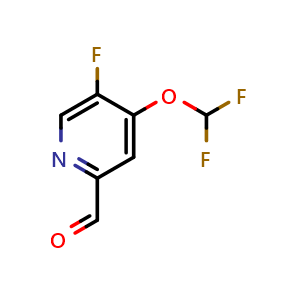 4-(difluoromethoxy)-5-fluoropicolinaldehyde