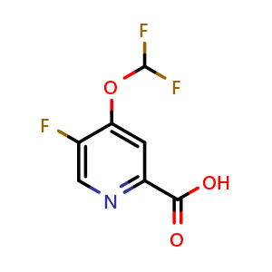 4-(difluoromethoxy)-5-fluoropicolinic