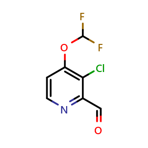 3-chloro-4-(difluoromethoxy)picolinaldehyde