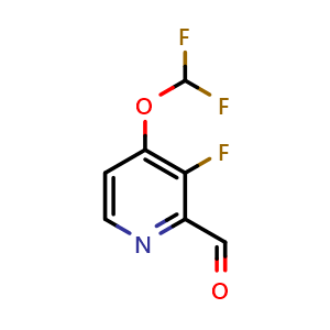 4-(difluoromethoxy)-3-fluoropicolinaldehyde