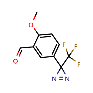 5-(3-(Trifluoromethyl)-3H-diazirin-3-yl)-2-methoxybenzalde