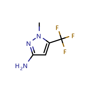 5-(trifluoromethyl)-1-methyl-1H-pyrazol-3-amine