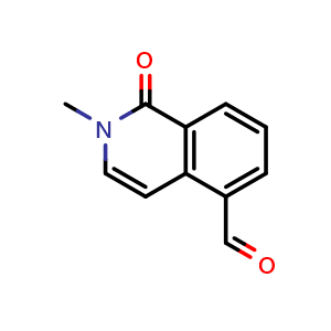 1,2-dihydro-2-methyl-1-oxoisoquinoline-5-carbaldehyde