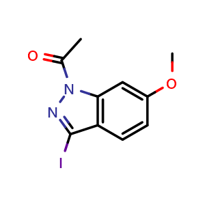 1-(3-iodo-6-methoxy-1H-indazol-1-yl)ethanone