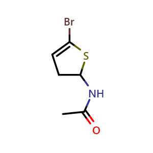 N-(5-bromo-2,3-dihydrothiophen-2-yl)acetamide