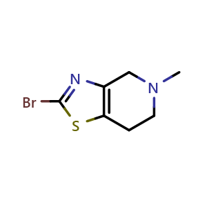 2-bromo-5-methyl-4,5,6,7-tetrahydrothiazolo[4,5-c]pyridine