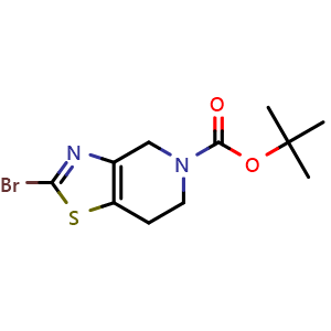 tert-butyl 2-bromo-6,7-dihydrothiazolo[4,5-c]pyridine-5(4h)-carboxylate